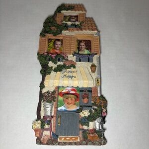 Vintage Tuscan Flower Shop Picture Frame